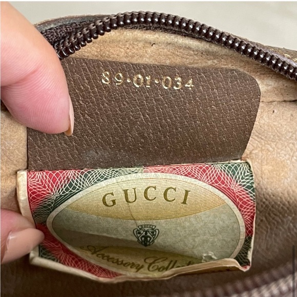 Authentic Vintage Gucci GG Sherry Clutch Bag / Wristlet - Picture 9 of 14